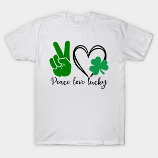 Peace Love Lucky T-Shirt